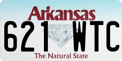 AR license plate 621WTC