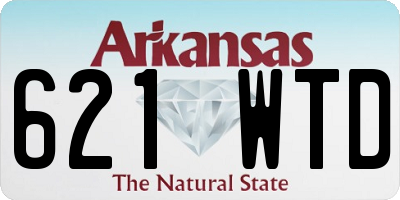AR license plate 621WTD