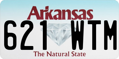 AR license plate 621WTM