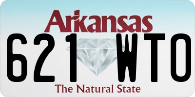 AR license plate 621WTO