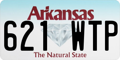 AR license plate 621WTP