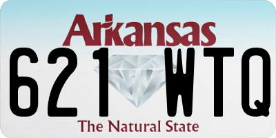 AR license plate 621WTQ