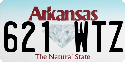 AR license plate 621WTZ
