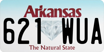 AR license plate 621WUA