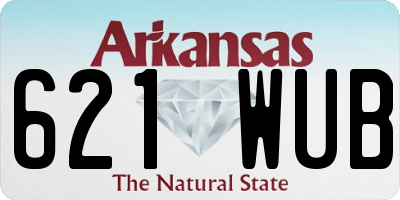AR license plate 621WUB