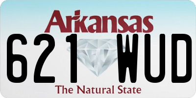 AR license plate 621WUD