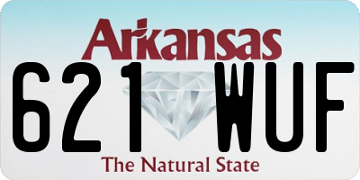 AR license plate 621WUF