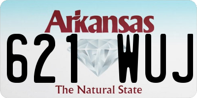 AR license plate 621WUJ