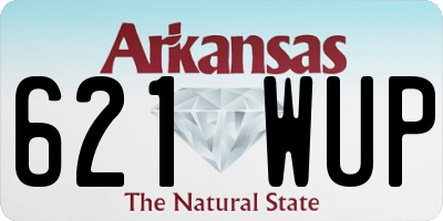 AR license plate 621WUP