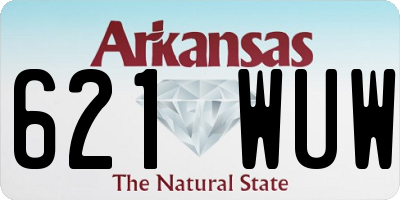 AR license plate 621WUW
