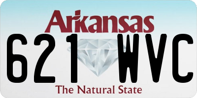 AR license plate 621WVC