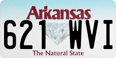 AR license plate 621WVI