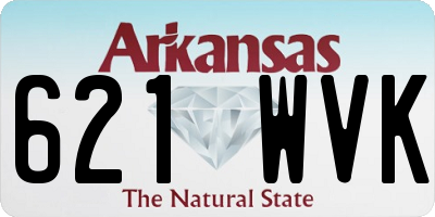 AR license plate 621WVK