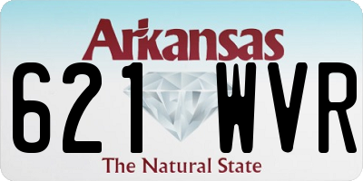 AR license plate 621WVR