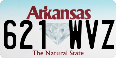 AR license plate 621WVZ