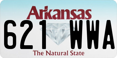 AR license plate 621WWA