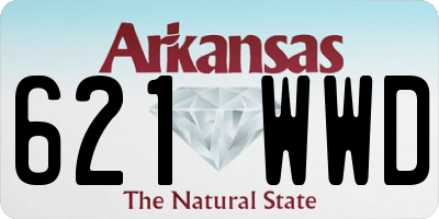 AR license plate 621WWD