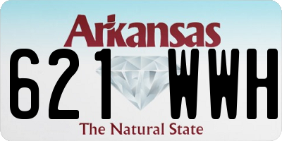 AR license plate 621WWH