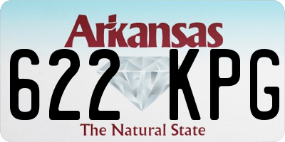 AR license plate 622KPG