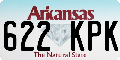 AR license plate 622KPK