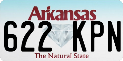 AR license plate 622KPN