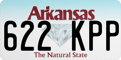 AR license plate 622KPP