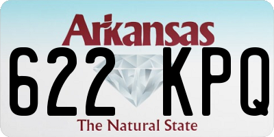 AR license plate 622KPQ