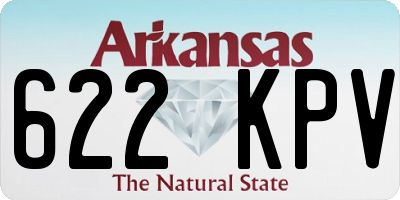 AR license plate 622KPV