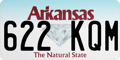 AR license plate 622KQM
