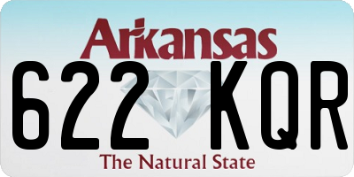 AR license plate 622KQR