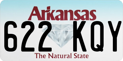 AR license plate 622KQY