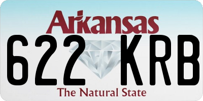 AR license plate 622KRB