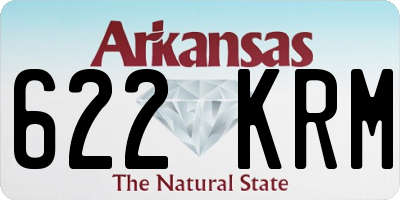 AR license plate 622KRM