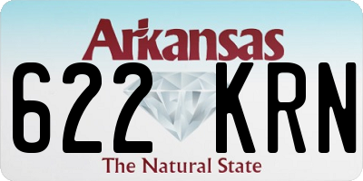 AR license plate 622KRN