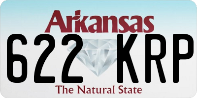 AR license plate 622KRP