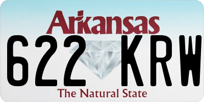 AR license plate 622KRW