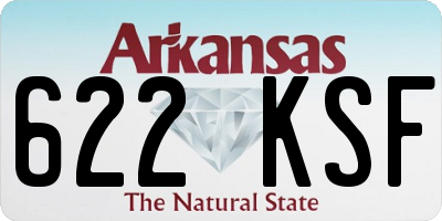AR license plate 622KSF