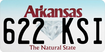 AR license plate 622KSI