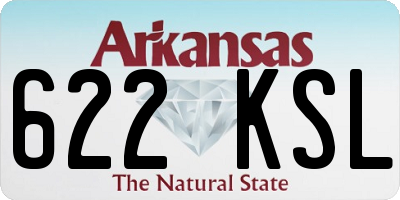 AR license plate 622KSL