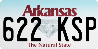 AR license plate 622KSP