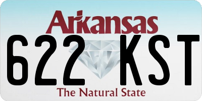 AR license plate 622KST