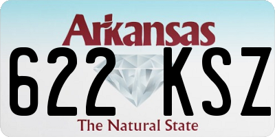 AR license plate 622KSZ