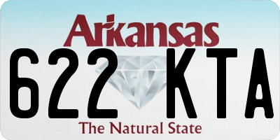 AR license plate 622KTA