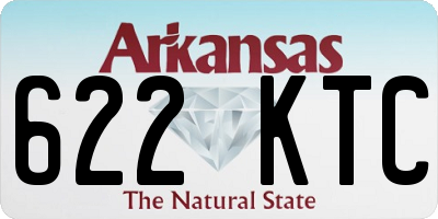AR license plate 622KTC