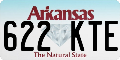 AR license plate 622KTE