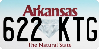 AR license plate 622KTG