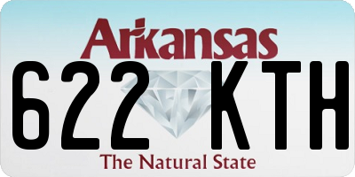AR license plate 622KTH
