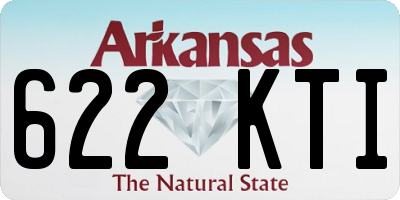 AR license plate 622KTI