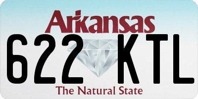 AR license plate 622KTL