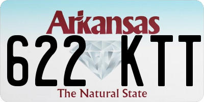 AR license plate 622KTT